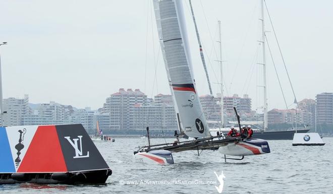 Final day - America's Cup World Series Fukuoka © Rob Douglass / AdventuresofaSailorGirl.com